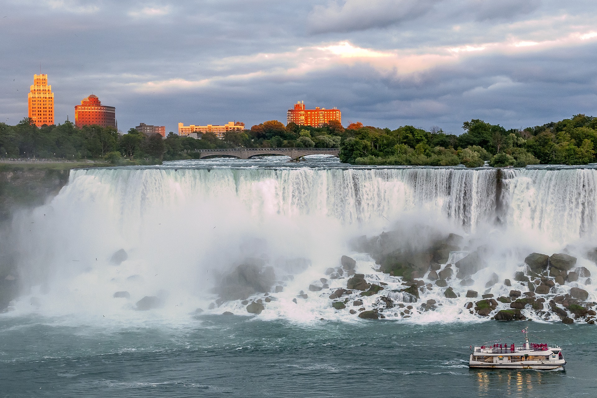 niagara falls canada new york waterfall