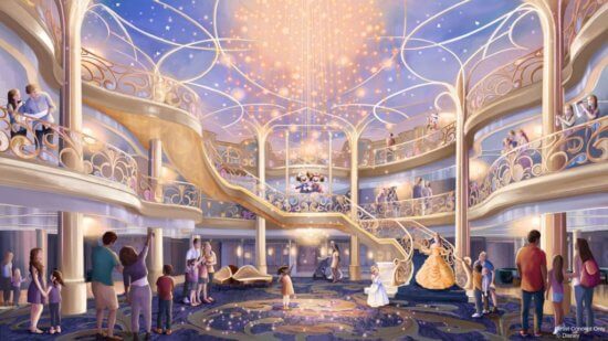 disney wish lobby