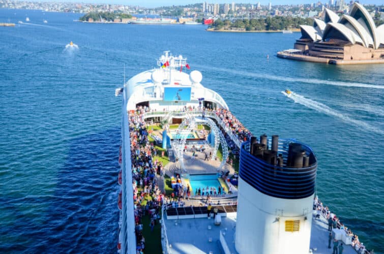 Australia, Sydney Cruise Ship