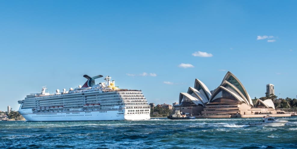 Cruise Ship in Sydney, Australia